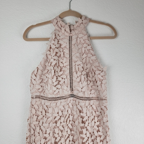 Bardot Gemma Dress Light Pink 10/ Large - Picture 4 of 12